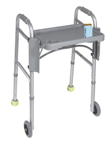 Walker Tray with Cup Holders