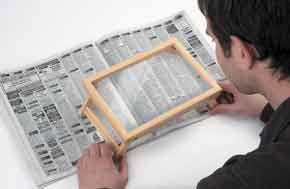 Standing Page Magnifier