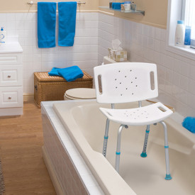 Aquasense Adjustable Bath Seat With Back