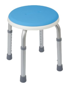 Aria Bath Stool w/Silicone Seat