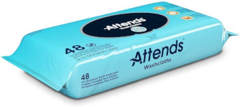 Attends Wash Cloths, with Aloe and Vitamin E