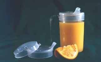 Large Handled Transparent Mug