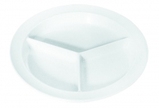 NO-SLIP DIVIDED DINNER PLATE 16T166-1