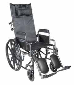 Silver Sport Full-Reclining Wheelchair - Discontinued